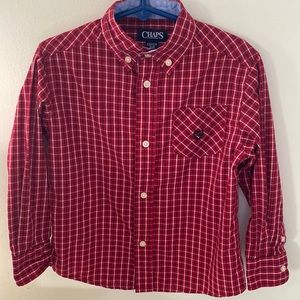 Lone sleeve button down shirt